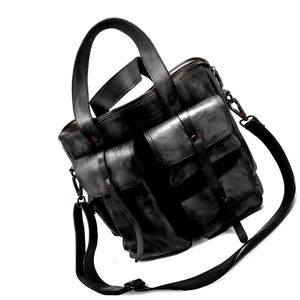 Granite - "Townsend" Leather Utility Tote 👜